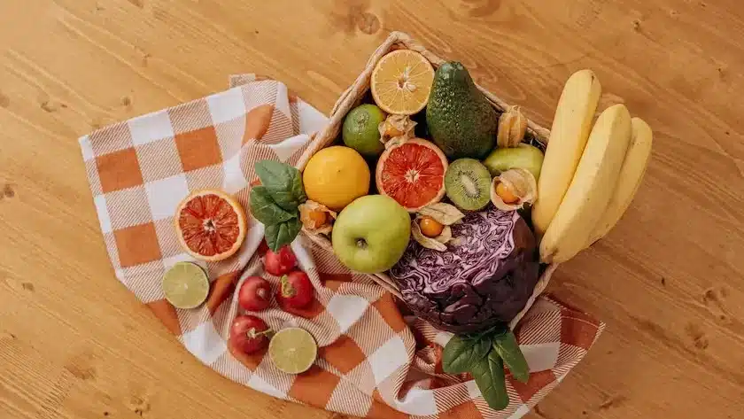 a fruit basket
