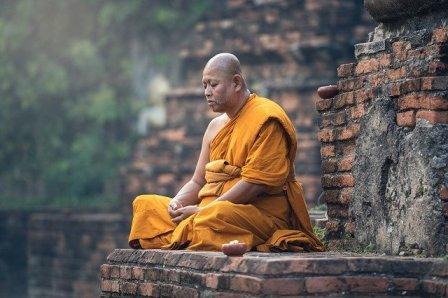 buddhist sitting