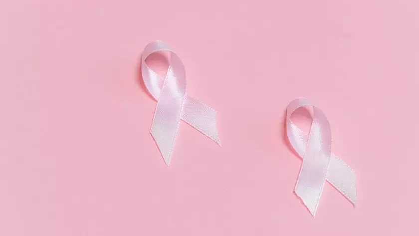 cancer logo in pink color